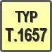Piktogram - Typ: T.1657